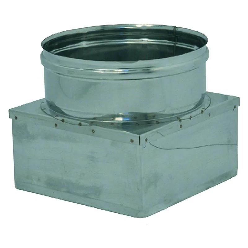 ADATTATORE INOX QUADRO\TONDO KASART