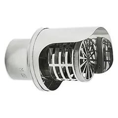 ESALATORE GRIGLIATO A CAPPELLO INOX
