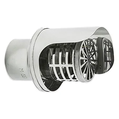 ESALATORE GRIGLIATO A CAPPELLO INOX