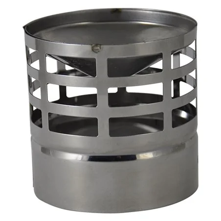 ESALATORE GRIGLIATO A TAPPO INOX