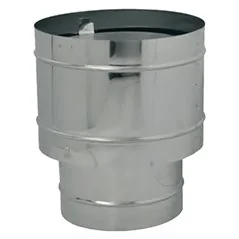 FUMAIOLO A CAPPELLO 'QUATTRO VENTI' BASE TONDA INOX