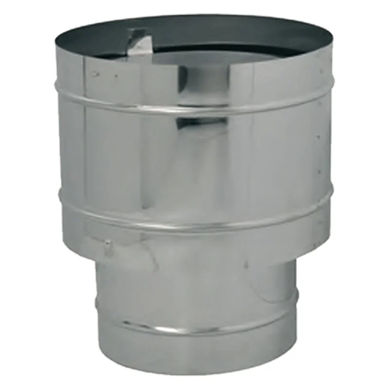 FUMAIOLO A CAPPELLO 'QUATTRO VENTI' BASE TONDA INOX KASART