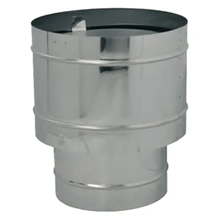 FUMAIOLO A CAPPELLO 'QUATTRO VENTI' BASE TONDA INOX