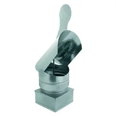 FUMAIOLO GIREVOLE BASE QUADRA ZINCATO