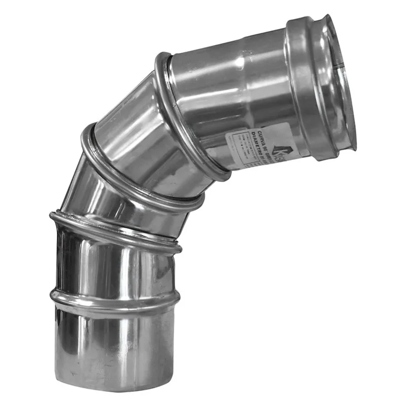 CURVA REGOLABILE INOX A 90° KASART