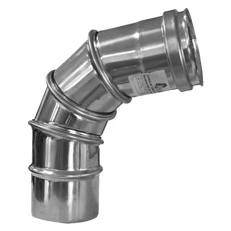 CURVA REGOLABILE INOX A 90° KASART