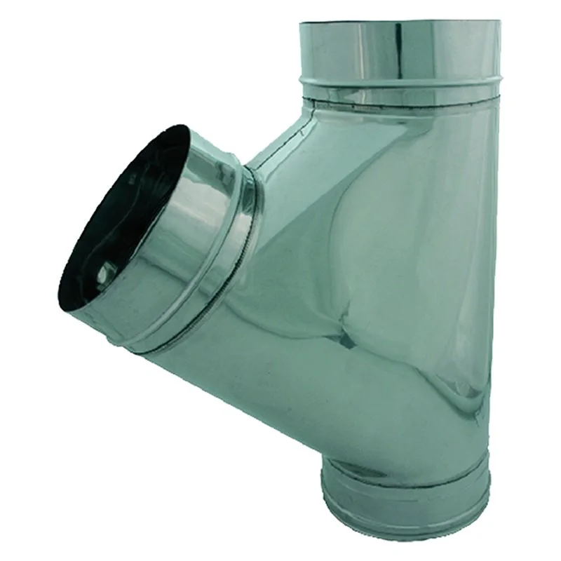 RACCORDO A 'Y' 135° INOX KASART
