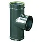 RACCORDO DOPPIA PARETE A 'T' 90° INOX 25/30 KASART