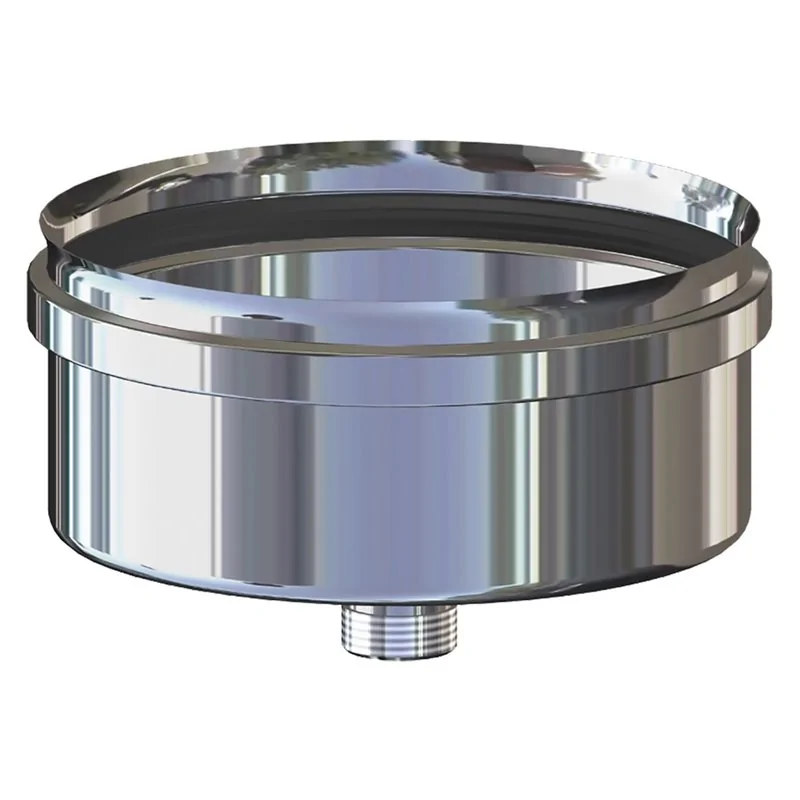 TAPPO PER TUBO INOX CON SPURGO KASART