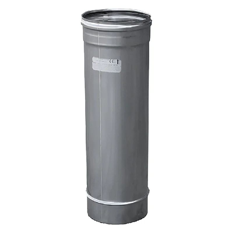 TUBO PER CANNA FUMARIA INOX ML 0,50