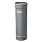 TUBO PER CANNA FUMARIA INOX ML 0,50