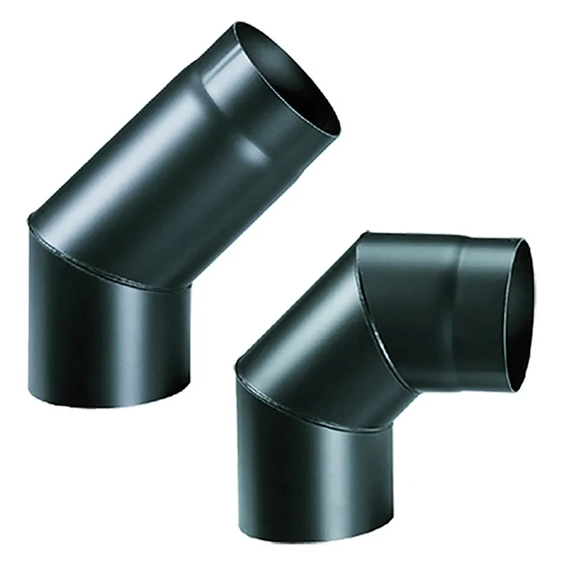 CURVA ACCIAIO NERO 45° KASART