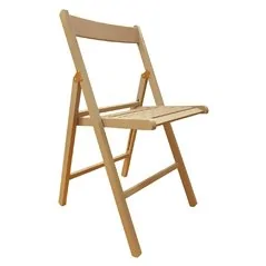 SEDIA LEGNO PIEGHEVOLE