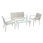 SET GIARDINO IN ACCIAIO 'SCARLINO'