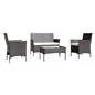 SET GIARDINO IN POLYRATTAN 'BERENICE'