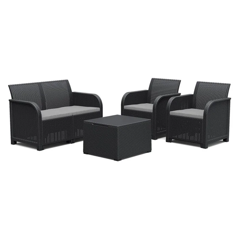 SET DA GIARDINO POLIPROPILENE 'ROSALIE LOUNGE'