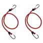 ELASTIC LUGGAGE CORD LEGABAGAGLI CON GANCI IN FERRO 25 PZ