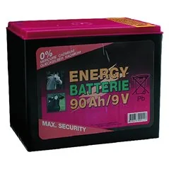 BATTERIA PER ELETTRIFICATORE ZINCO CARBONE