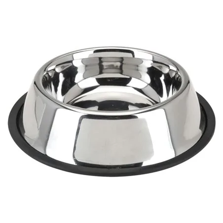 CIOTOLA PER CANE TONDA IN ACCIAIO