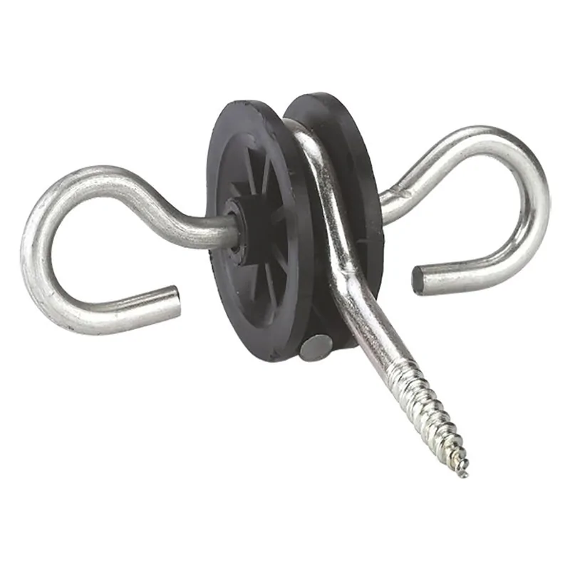 AGGANCIO DOPPIO PER MANIGLIA CANCELLO RECINZIONI ELETTRICHE