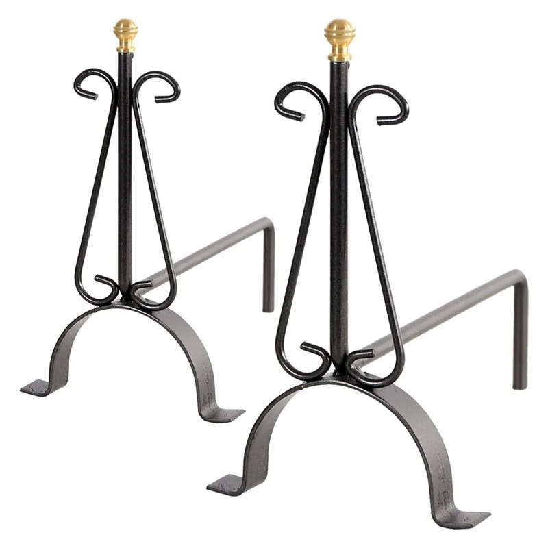 COPPIA ALARI 'LISCIO' 