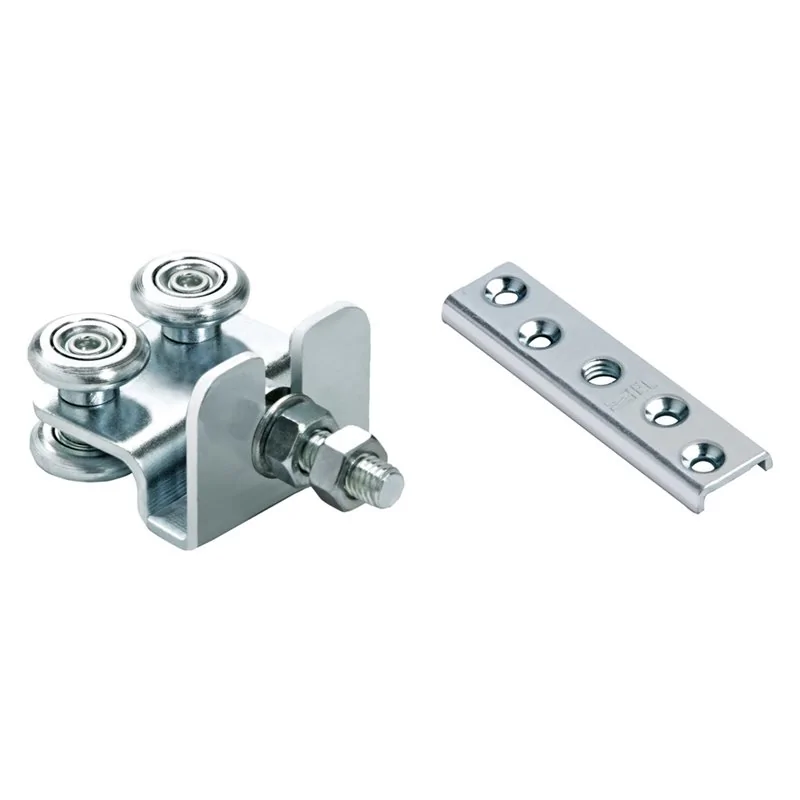 CARRELLO A 4 CUSCINETTI CON PIASTRA ART 40/24