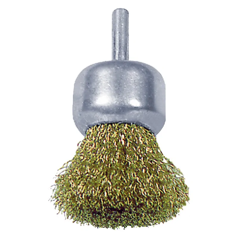 SPAZZOLA A PENNELLO PER TRAPANO FILO ACCIAIO
