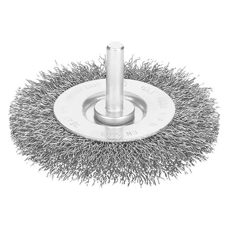 SPAZZOLA CIRCOLARE CON GAMBO 6 MM