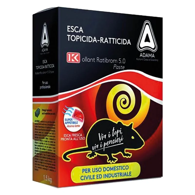 ESCA TOPICIDA 'RATIBROM' CF 3 X 500 GR