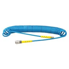 TUBO A SPIRALE IN POLIURETANO RACCORDATO 8 x 5