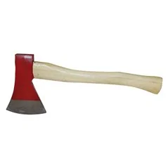SCURE TIPO TIROLO ROSSA CON MANICO LEGNO