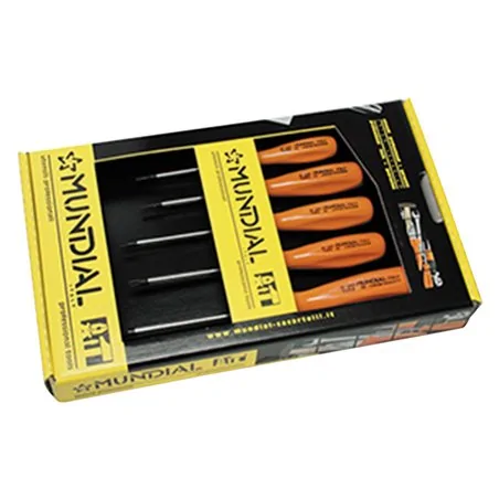 SERIE CACCIAVITI TORX CON FORO 6 PZ MUNDIAL