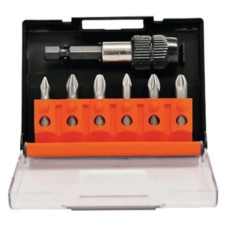 PORTAINSERTO CON INSERTI PHILLIPS E POZIDRIV CF 7 PZ ECEF