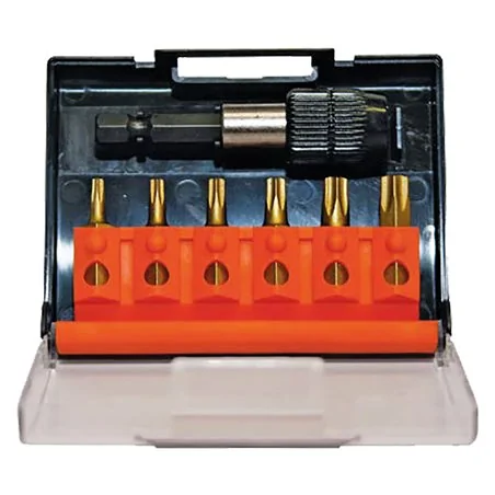 PORTAINSERTO CON INSERTI TORX 7 BLISTER 2 PZ ECEF