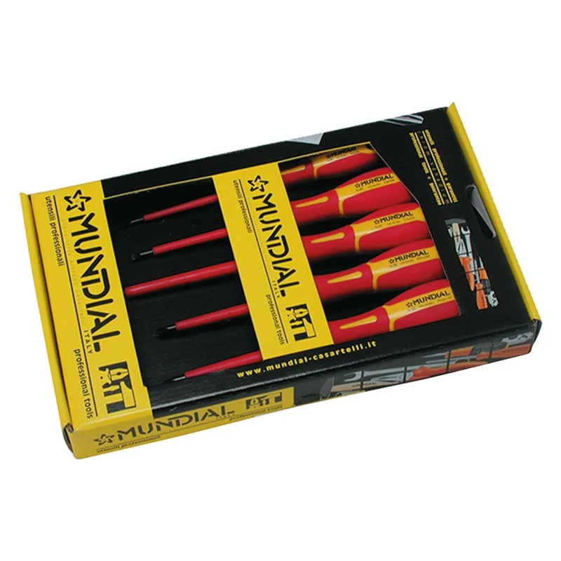 SERIE CACCIAVITI ISOLATI 5 PZ MUNDIAL