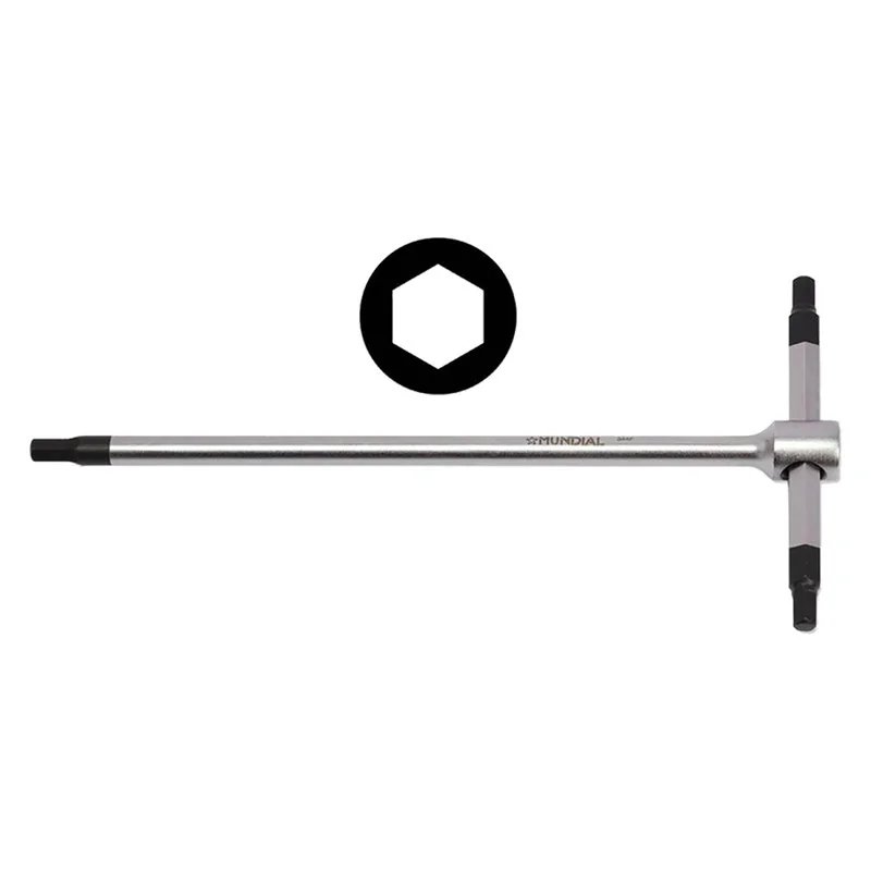 SERIE CACCIAVITI TRE TESTE ESAGONALI 6 PZ MUNDIAL