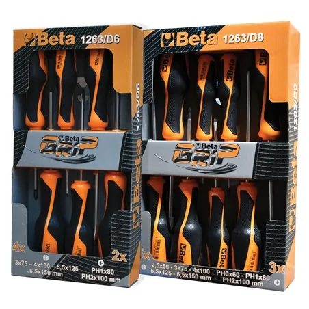 SERIE GIRAVITI ART. 1263 '1263 D/6' 6 PZ BETA