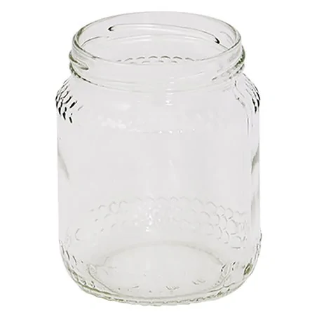 BOCCACCIO IN VETRO PER ALIMENTI TIPO 'MIELE' SENZA TAPPO