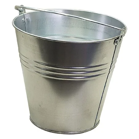 SECCHIO IN LAMIERA ZINCATA