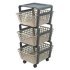 CARRELLO DA CUCINA CON CESTELLI 'MODULA'