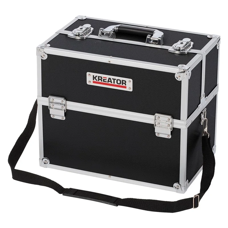 VALIGETTA PORTAUTENSILI IN ALLUMINIO CON TRACOLLA