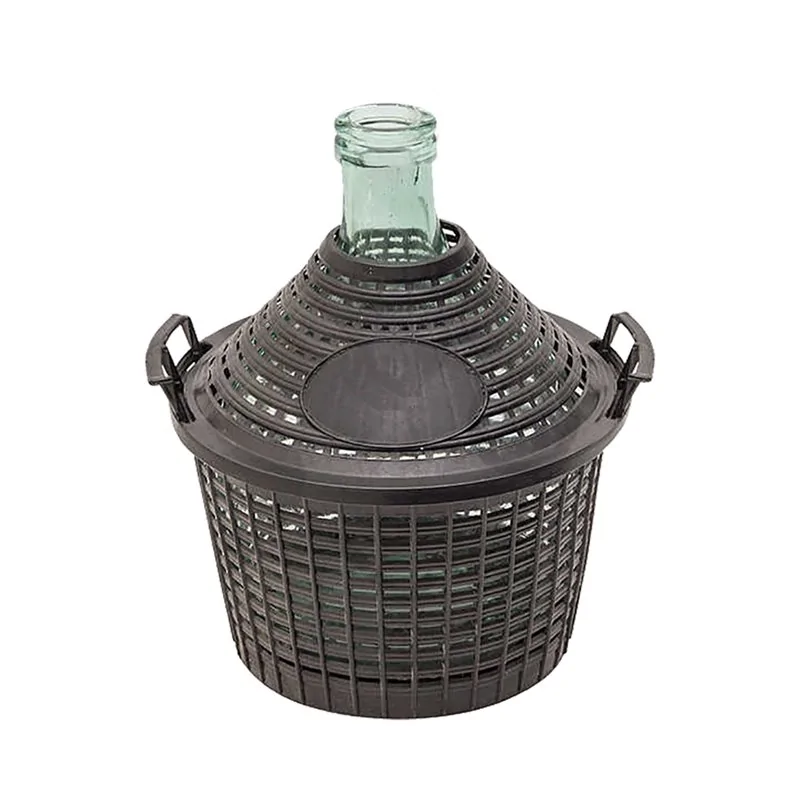 DAMIGIANA IN VETRO A 'BOCCA STRETTA'