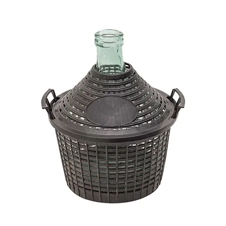 DAMIGIANA IN VETRO A 'BOCCA STRETTA'