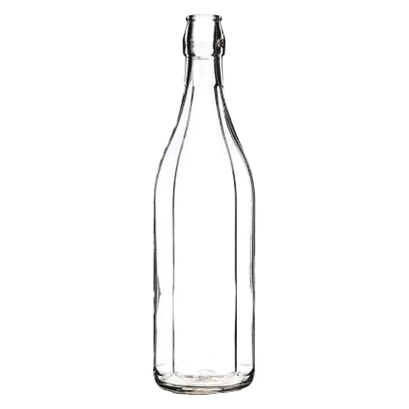 BOTTIGLIA IN VETRO 'COSTOLATA'