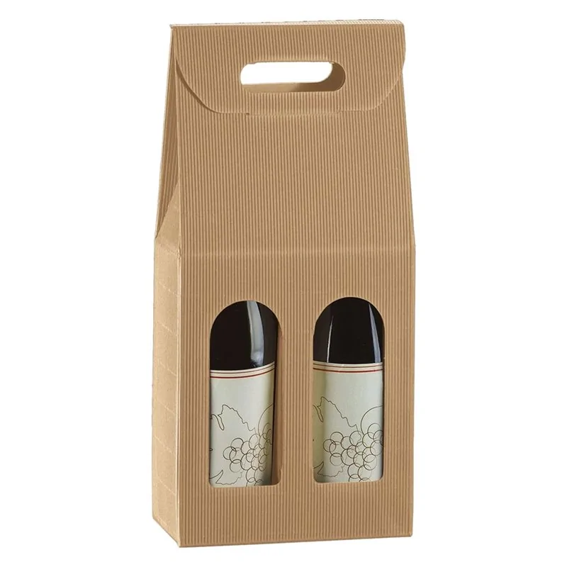 SCATOLA PORTABOTTIGLIE IN CARTONE