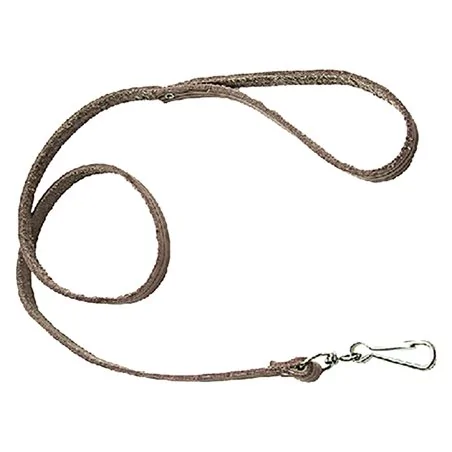 GUINZAGLIO PER CANE IN CUOIO A STRISCIA