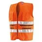 GILET ALTA VISIBILITA' MULTITASCHE