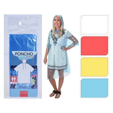 IMPERMEABILE TASCABILE MONOUSO 'PONCHO'