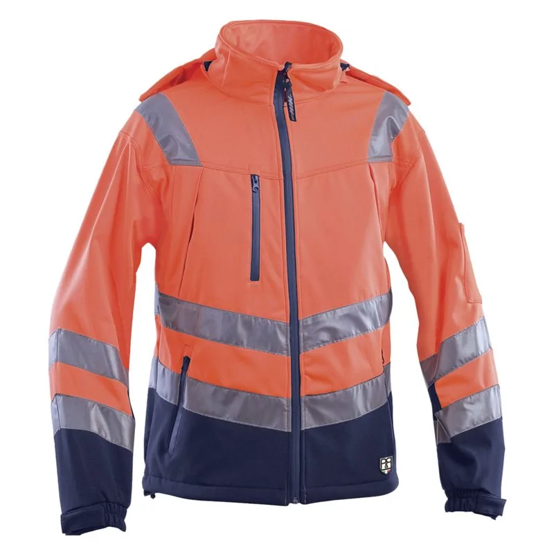 GIUBBINO ALTA VISIBILITA' ARANCIO BLU