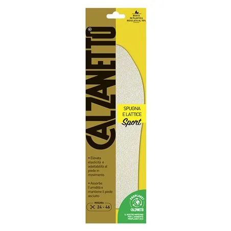 SOLETTA PER SCARPE SPUGNA E LATTICE SPORT